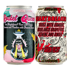 Grapefruit-y Variety Pack - LiveWire - canned cocktail - bottled cocktail - ready to drink cocktail