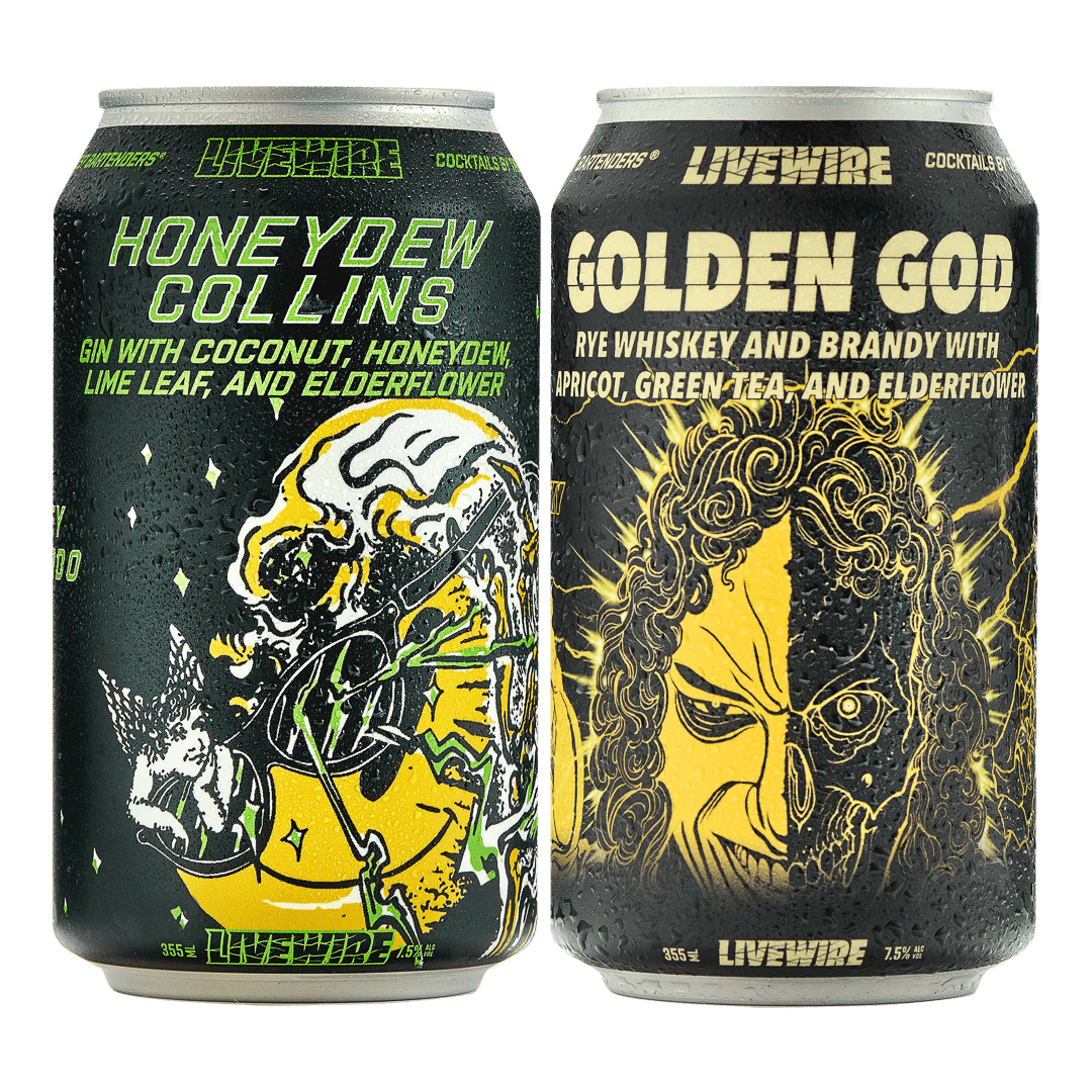 Elderflower Whiskey Bliss Canned Cocktail Mixology Pack LiveWire