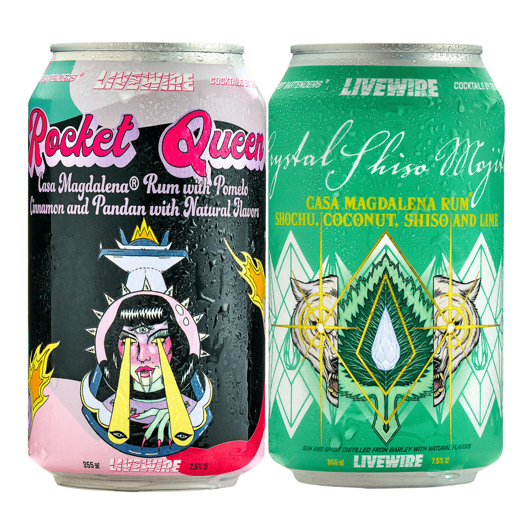 Canned Cocktails LiveWire